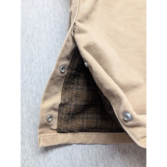 Frankenstien VTG Carhartt C52 Barn Jacket Duck Ranch Blanket Lined Large Tall - Picture 14 of 14